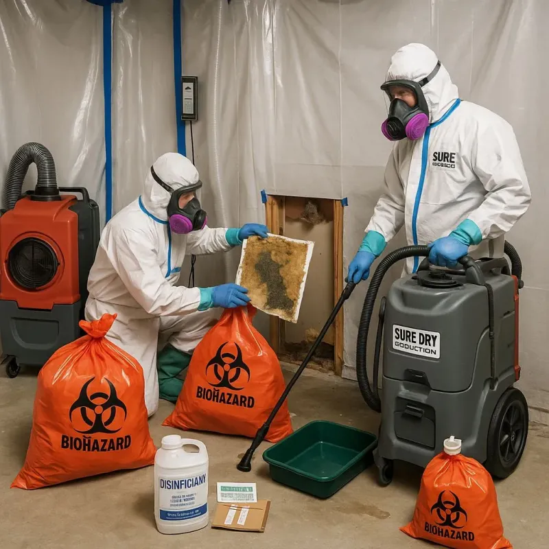 Contaminated Water Handling Protocols process in North Chicopee, MA