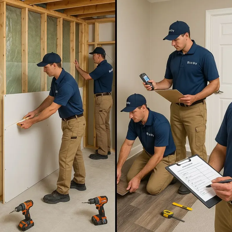 Repairs and Reconstruction process in North Chicopee, MA